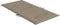 vidaXL - Tuinstoelkussens - lage - rug - 2 - st - 100x50x3 - cm - oxford - stof - taupe
