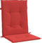 vidaXL - Tuinstoelkussens - lage - rug - 2 - st - 100x50x3 - cm - oxford - stof - rood
