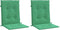 vidaXL - Tuinstoelkussens - lage - rug - 2 - st - 100x50x3 - cm - oxford - stof - groen