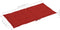 vidaXL - Tuinstoelkussens - lage - rug - 4 - st - 100x50x3 - cm - oxford - stof - rood