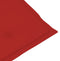 vidaXL - Tuinstoelkussens - lage - rug - 4 - st - 100x50x3 - cm - oxford - stof - rood