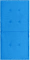vidaXL - Tuinstoelkussens - lage - rug - 4 - st - 100x50x3 - cm - oxford - stof - blauw