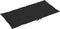 vidaXL - Tuinstoelkussens - lage - rug - 4 - st - 100x50x3 - cm - oxford - stof - zwart