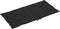 vidaXL - Tuinstoelkussens - lage - rug - 4 - st - 100x50x3 - cm - oxford - stof - zwart