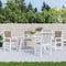 vidaXL - Tuinstoelkussens - lage - rug - 4 - st - 100x50x3 - cm - oxford - stof - taupe