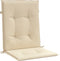 vidaXL - Tuinstoelkussens - lage - rug - 4 - st - 100x50x3 - cm - oxford - stof - beige