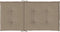 vidaXL - Tuinstoelkussens - lage - rug - 4 - st - 100x50x3 - cm - oxford - stof - taupe