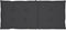 vidaXL - Tuinstoelkussens - rugleuning - 2 - st - 120x50x3 - cm - stof - antraciet