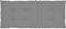 vidaXL - Tuinstoelkussens - rugleuning - 2 - st - 120x50x3 - cm - stof - grijs