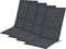 vidaXL - Tuinstoelkussens - rugleuning - 4 - st - 120x50x3 - cm - stof - antraciet