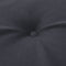 vidaXL - Tuinstoelkussens - rugleuning - 4 - st - 120x50x3 - cm - stof - antraciet