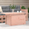 vidaXL - Tuintafel - 100x50x75 - cm - massief - douglashout