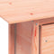 vidaXL - Tuintafel - 100x50x75 - cm - massief - douglashout