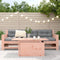 vidaXL - Tuintafel - 100x50x75 - cm - massief - douglashout