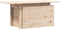 vidaXL - Tuintafel - 100x50x75 - cm - massief - grenenhout