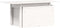 vidaXL - Tuintafel - 100x50x75 - cm - massief - grenenhout - wit