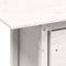 vidaXL - Tuintafel - 100x50x75 - cm - massief - grenenhout - wit