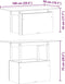 vidaXL - Tuintafel - 100x50x75 - cm - massief - grenenhout - wit