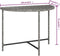 vidaXL - Tuintafel - 100x50x75 - cm - poly - rattan - grijs