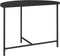 vidaXL - Tuintafel - 100x50x75 - cm - poly - rattan - zwart