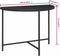 vidaXL - Tuintafel - 100x50x75 - cm - poly - rattan - zwart
