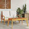 vidaXL - Tuintafel - 100x55x45 - cm - massief - acaciahout