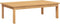 vidaXL - Tuintafel - 100x60x30 - cm - massief - acaciahout