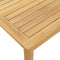 vidaXL - Tuintafel - 100x60x30 - cm - massief - acaciahout