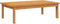 vidaXL - Tuintafel - 100x60x30 - cm - massief - acaciahout