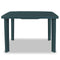 vidaXL - Tuintafel - 101x68x72 - cm - kunststof - groen