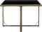 vidaXL - Tuintafel - 109x107x74 - cm - poly - rattan - en - glas - grijs