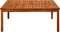 vidaXL - Tuintafel - 110x110x45 - cm - massief - acaciahout