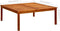 vidaXL - Tuintafel - 110x110x45 - cm - massief - acaciahout