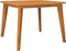 vidaXL - Tuintafel - 110x110x75 - cm - massief - acaciahout