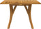 vidaXL - Tuintafel - 110x110x75 - cm - massief - acaciahout
