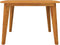 vidaXL - Tuintafel - 110x110x75 - cm - massief - acaciahout