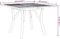 vidaXL - Tuintafel - 110x110x75 - cm - massief - acaciahout