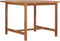 vidaXL - Tuintafel - 110x110x75 - cm - massief - teakhout