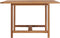 vidaXL - Tuintafel - 110x110x75 - cm - massief - teakhout