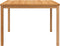 vidaXL - Tuintafel - 110x110x77 - cm - massief - teakhout