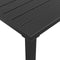vidaXL - Tuintafel - 110x54x70 - cm - staal - antracietkleurig