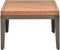 vidaXL - Tuintafel - 110x55x36 - cm - massief - acaciahout