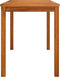 vidaXL - Tuintafel - 110x55x67 - cm - massief - acaciahout