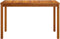 vidaXL - Tuintafel - 110x55x67 - cm - massief - acaciahout