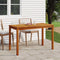 vidaXL - Tuintafel - 110x55x67 - cm - massief - acaciahout