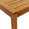 vidaXL - Tuintafel - 110x55x67 - cm - massief - acaciahout