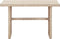 vidaXL - Tuintafel - 110x60x67 - cm - poly - rattan - beige