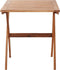 vidaXL - Tuintafel - 110x67x74 - cm - massief - acaciahout