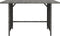 vidaXL - Tuintafel - 110x70x65 - cm - poly - rattan - grijs