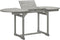 vidaXL - Tuintafel - (120-170)x80x75 - cm - massief - acaciahout